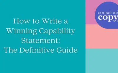 How to Write a Winning Capability Statement – The Definitive Guide